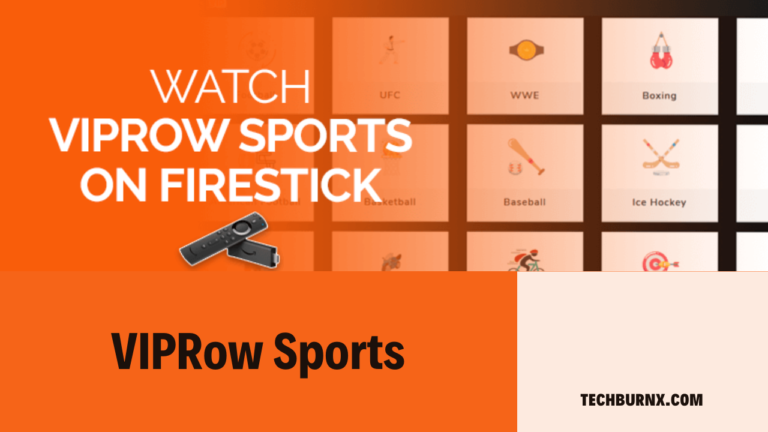 Stream VIPRow Sports on FireStick (2024)